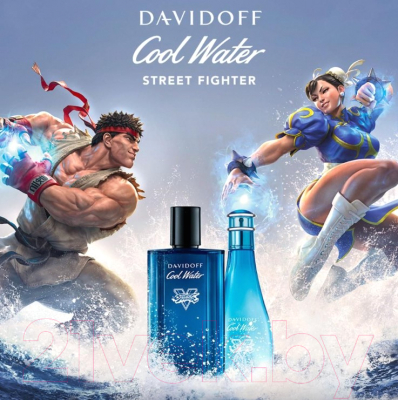 Туалетная вода Davidoff Cool Water Street Fighter Champion Edition For Her (100мл)