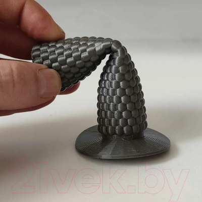 Пластик для 3D-печати REC Soft Flex 1.75мм 500г / rr1i2003 (серебристый)