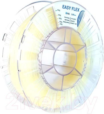 Пластик для 3D-печати REC Easy Flex 2.85мм 500г / rr1f2112 (прозрачный)