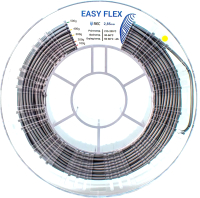 Пластик для 3D-печати REC Easy Flex 2.85мм 500г / rr1f2117 (серебристый) - 