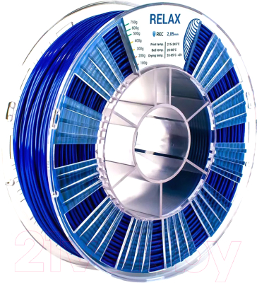 Пластик для 3D-печати REC Relax 2.85мм 750г / rr2s2123 (синий)
