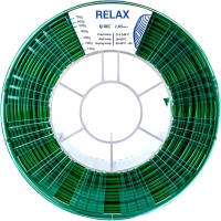 Пластик для 3D-печати REC Relax 2.85мм 750г / rr2s2129 (зеленый) - 