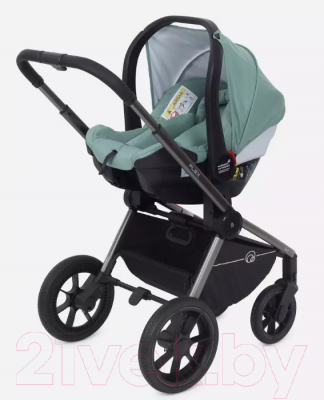 Детская универсальная коляска Rant Flex Pro 3 в 1 2023 / RA075 (Green)
