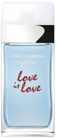 Туалетная вода Dolce&Gabbana Light Blue Love IS Love Pour Femme (50мл) - 