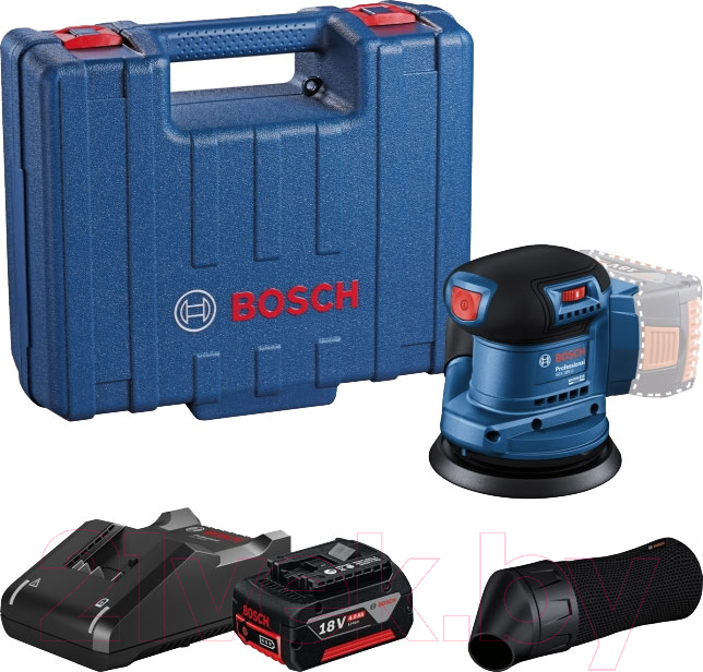 Профессиональная эксцентриковая шлифмашина Bosch GEX 185-LI Professional