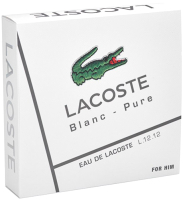 Парфюмерный набор Lacoste L.12.12 Blanc Туалетная вода 100мл+Гель д/д 50мл+Дезодор.-спрей - 