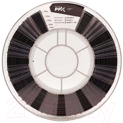 Пластик для 3D-печати Picaso 3D X-line PPX 1.75мм 500г / rr7z2113 (черный)