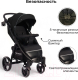 Миниатюра изображения товара Детская прогулочная коляска Bubago Cross City / BG 117-2 (черный)