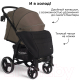 Миниатюра изображения товара Детская прогулочная коляска Bubago Cross City / BG 117-6 (коричневый)