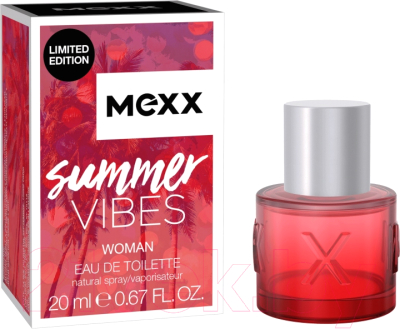 Туалетная вода Mexx Woman Summer Vibes (20мл)