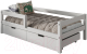 Односпальная кровать детская WoodMoon Мунни 9 90x200 / М-9Я - 