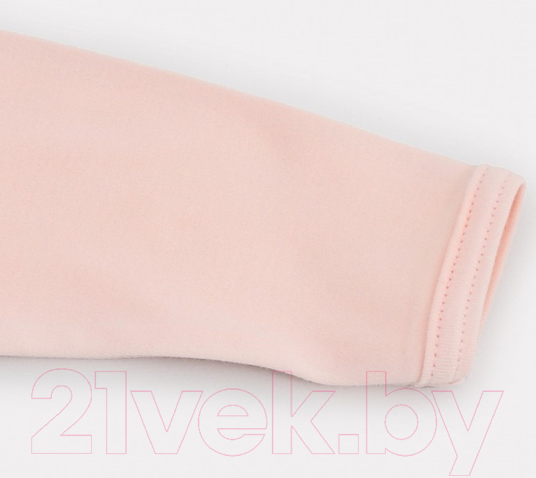 Боди для малышей Rant Hugs And Kisses с длинным рукавом / 6472/3-68 (Soft Pink, р.68) — фото 4