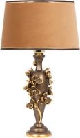 Прикроватная лампа Bogacho Орхидея Лира / 32143 (айвори/тюссо поталь) - 