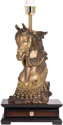 Прикроватная лампа Bogacho Лошадь императора / 33007/1 (тоффи-169567/с бюро)