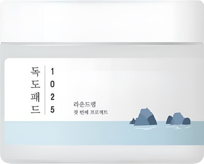 Пэд для лица Round Lab 1025 Dokdo Pad Отшелушивающие с морской водой (70шт) - 