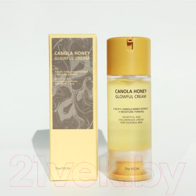 Крем для лица The Yeon Canola Honey Glowful Cream Мультифункциональный (100мл)