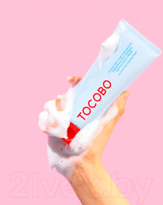 Пенка для умывания Tocobo Coconut Clay Cleansing Foam Для глубокого очищения с каламином (150мл)