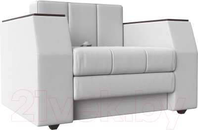 Кресло-кровать Лига Диванов Атлантида / 28409 (экокожа белый)