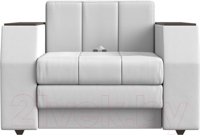 Кресло-кровать Лига Диванов Атлантида / 28409 (экокожа белый)