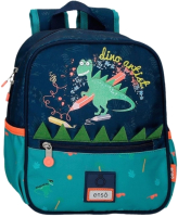 Детский рюкзак Enso Dino artist / 9542121 (темно-синий/зеленый) - 