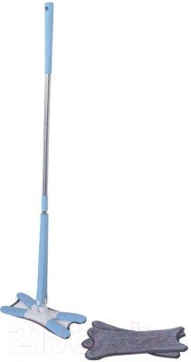 Швабра с отжимом ISMA ISMA-22 (голубой)
