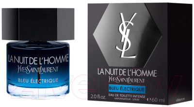 Туалетная вода Yves Saint Laurent La Nuit De L'Homme Bleu Electrique (60мл)