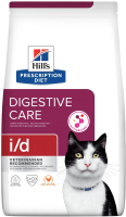 Сухой корм для кошек Hill's Prescription Diet i/d с курицей / 606178 (400г) - 