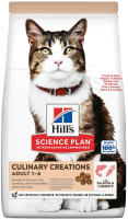 

Сухой корм для кошек, Science Plan Culinary Creations с лососем и морковью / 607385