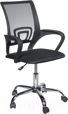 Кресло офисное King Style 695 CH / PMK 001.225 (DMS, черный/хром)