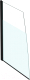 Стеклянная шторка для ванны Jacob Delafon Serenity E4933-BL - 