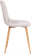 Миниатюра изображения товара Стул Tetchair Breeze (светло-серый HLR14/натуральный)