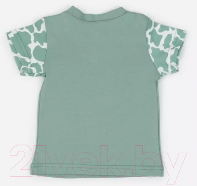 Комплект одежды для малышей Rant Milk-Aholic с шортами / 2-81/1 (зеленый, р.74)