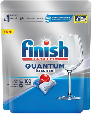 Таблетки для посудомоечных машин Finish Quantum ozel seri (100шт)