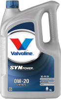 Моторное масло Valvoline SynPower XL-4 C5 0W20 / 882861 (5л) - 