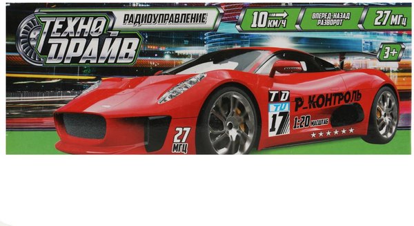 Радиоуправляемая игрушка Технодрайв 1509F208-R