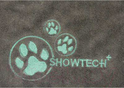 Полотенце для животных Show Tech Из микрофибры 90x56 / 33STP001 (серый)