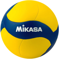 Мяч волейбольный Mikasa V355W (размер 5, желтый/синий) - 