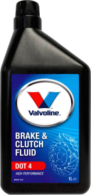 Тормозная жидкость Valvoline Brake & Clutch Fluid DOT 4 / 883461 (1л)