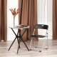 Миниатюра изображения товара Стул складной Tetchair Folder 49x46.5x73.5 (черный/серый)