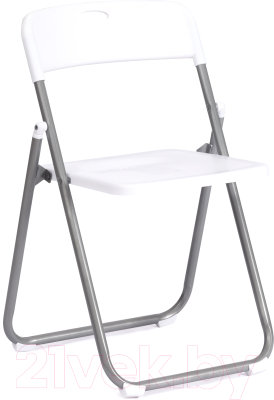 Стул складной Tetchair Folder 49x46.5x73.5 (белый/серый)