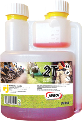 Моторное масло Jasol 2T Stroke Oil SemiSynthetic Red 2TR05DS (0.5л)