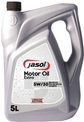 Моторное масло Jasol Extra Motor Oil LongLife C3 504/507 5W30 / C3LL5075 (5л)