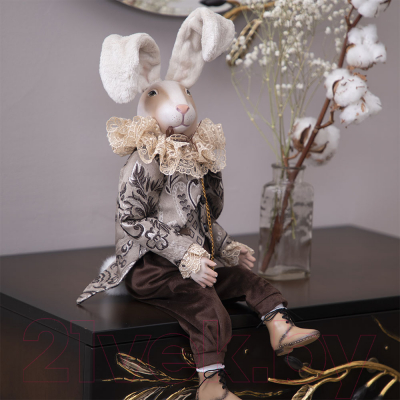 Кукла сувенирная Bogacho Братец Кролик / 76106 (браун)