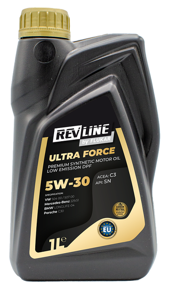 Моторное масло Revline Ultra Force C3 5W30 / RUFC35301 (1л)