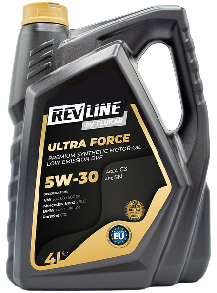 Моторное масло Revline Ultra Force C3 5W30 / RUFC35304