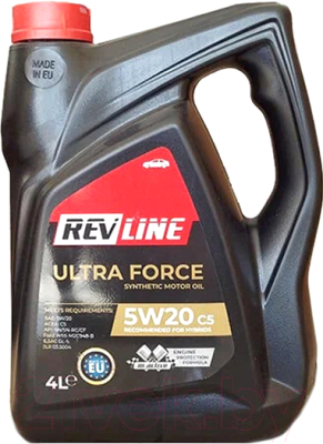 Моторное масло Revline Ultra Force C5 5W20 / RUFC55204 (4л)