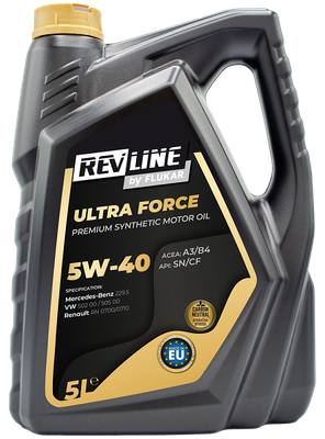 

Моторное масло, Ultra Force Synthetic 5W40 / RUF5405