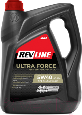 Моторное масло Revline Ultra Force Synthetic 5W40 / RUF5405 (5л)