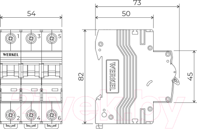 Выключатель автоматический Werkel W903P166