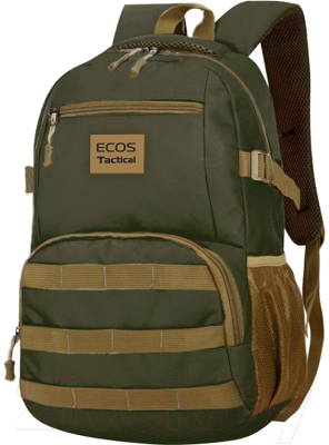 Рюкзак туристический ECOS MB-04 / 105589 (темно-зеленый)